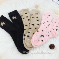 Feather yarn cosy socks Women Socks